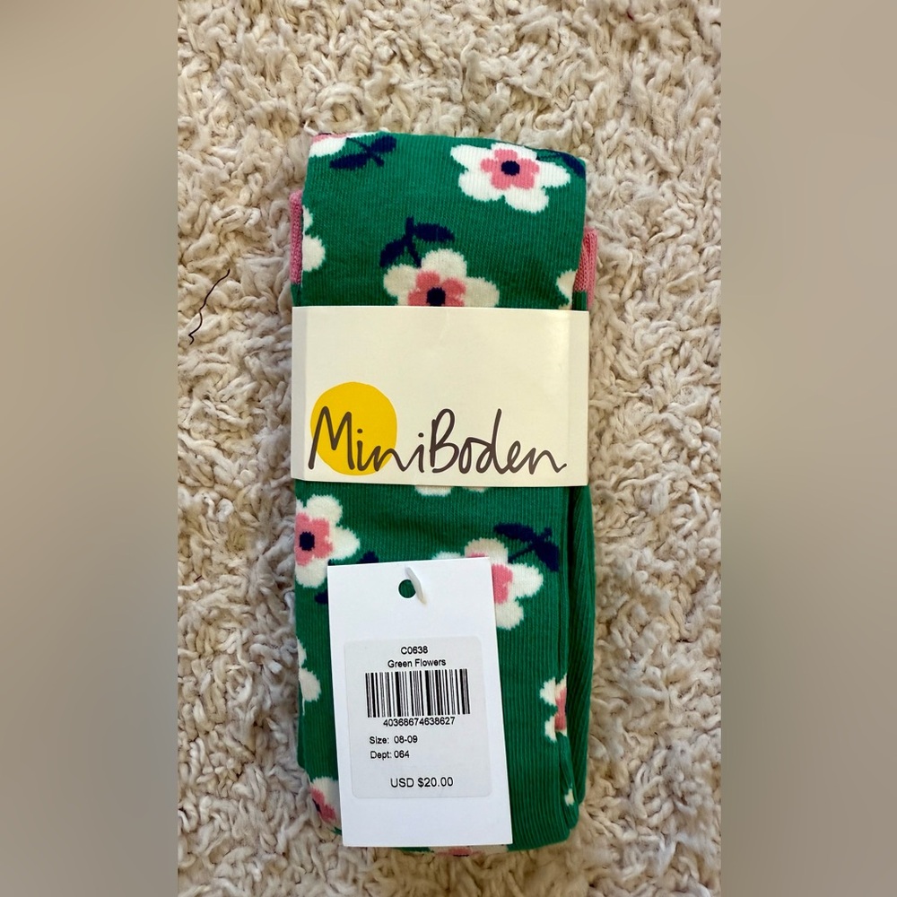 Mini Boden tights size 8-9